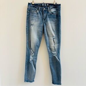 Rewash Distressed Denim Skinny Jeans